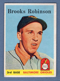 1958 Topps #307 Brooks Robinson (HOF) VG-EX  GO495