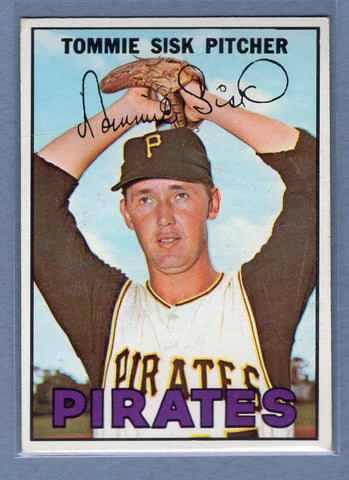 1967 Topps #84 Tommie Sisk EX  GO446