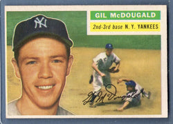 1956 Topps #225 Gil McDougald (GB) EX-MT   GO96