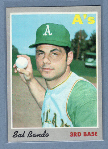 1970 Topps #120 Sal Bando  (b) EX-MT  GO900