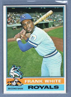 1976 Topps #369 Frank White  (e) EX-MT  GO450