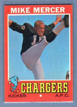 1971 Topps #201 Mike Mercer EX-MT  GO244