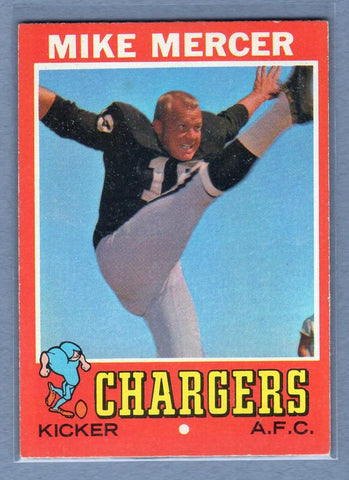1971 Topps #201 Mike Mercer EX-MT  GO244