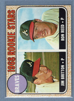 1968 Topps #76 Braves Rookies   EX-MT  GO550
