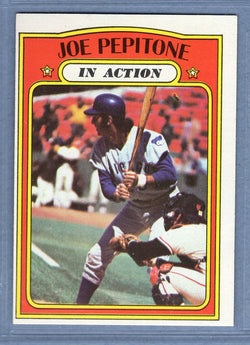 1972 Topps #304 Joe Pepitone IA EX-MT   GO464