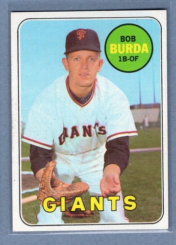 1969 Topps #392 Bob Burda EX-MT  GO477