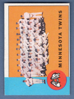 1963 Topps #162 Twins Team EX-MT    CCS49