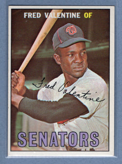 1967 Topps #64 Fred Valentine EX-MT    GO323