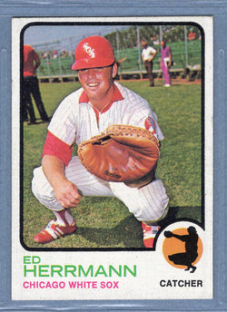 1973 Topps #73 Ed Hermann  (E) EX-MT  GO669