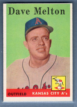 1958 Topps #391 Dave Melton VG-EX     G0364