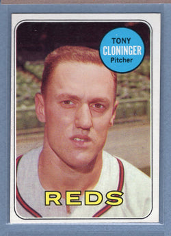 1969 Topps #492 Tony Cloninger (st) VG  GO350