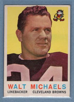 1959 Topps #26 Walt Michaels  VG-EX  GO130