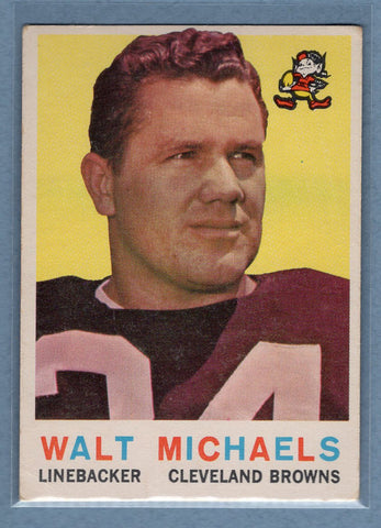 1959 Topps #26 Walt Michaels  VG-EX  GO130