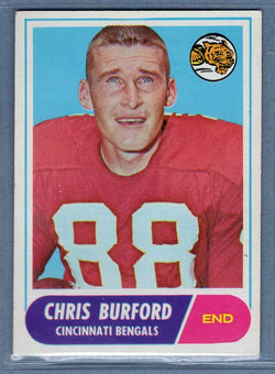 1968 Topps #43 Chris Burford EX-MT  GO209