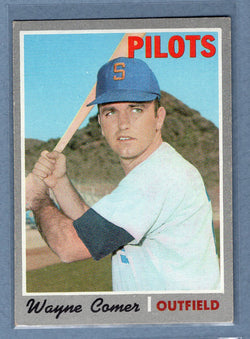 1970 Topps #323 Wayne Comer  EX  GO695