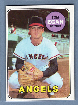 1969 Topps #407 Tom Egan (c) EX-MT  GOWABB