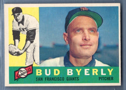 1960 Topps #371 Bud Byerly VG-EX Set Break 1
