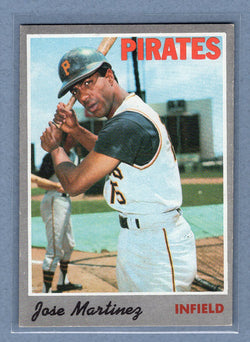 1970 Topps #8 Jose Martinez  EX-MT  GO450