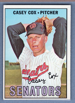 1967 Topps #414 Casey Cox EX-MT  GO390