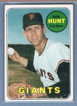 1969 Topps #664 Ron Hunt VG-EX  GO645