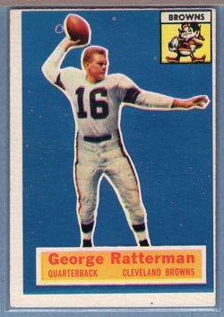 1956 Topps #93 George Ratterman EX  GO120