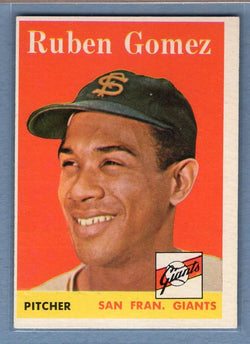 1958 Topps #335 Ruben Gomez EX  GO172
