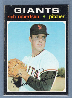 1971 Topps #443 Rich Robertson (b) EX  GO950
