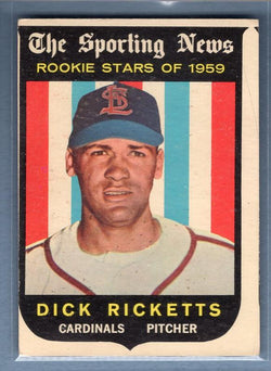 1959 Topps #137 Dick Ricketts VG-EX    Set Break A