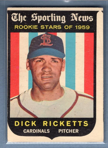 1959 Topps #137 Dick Ricketts VG-EX    Set Break A