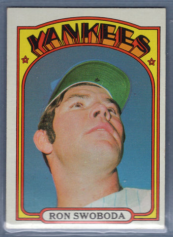 1972 Topps #8 Ron Swoboda (C) EX-MT  GO544