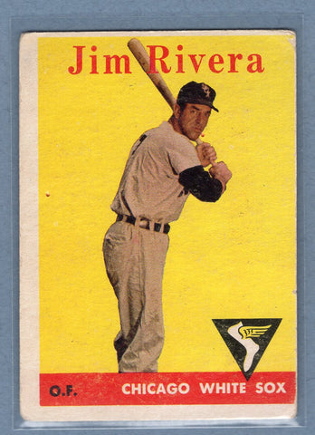 1958 Topps #11 Jim Rivera  VG  GO501