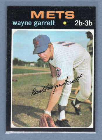 1971 Topps #228 Wayne Garrett  (b) EX-MT  GO775