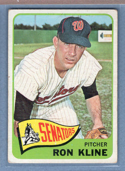 1965 Topps #56 Ron Kline  VG  GO375