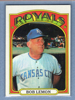 1972 Topps #449 Bob Lemon MG EX  GO483
