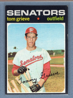 1971 Topps #167 Tom Grieve  (b) EX-MT  GO340