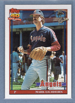1991 Topps Desert Shield #129 Mark Eichhorn  NM  GO600