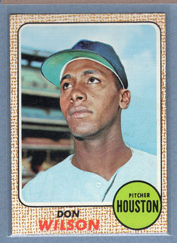 1968 Topps #77 Don Wilson (b)  EX-MT  GO550