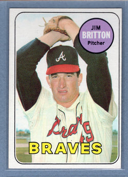 1969 Topps #154 Jim Britton (a) EX-MT  GO700