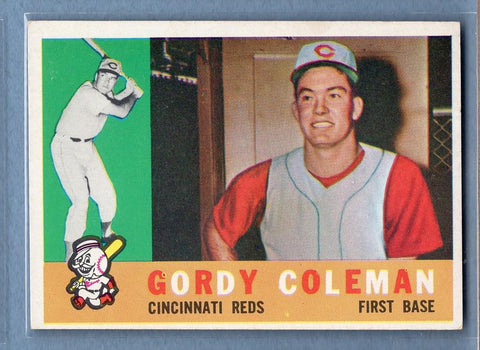 1960 Topps #257 Gordy Coleman EX   GO550
