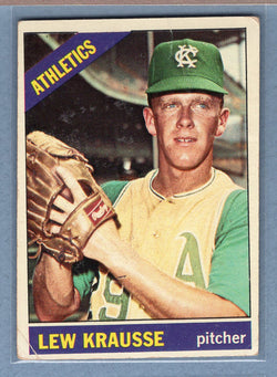 1966 Topps #256 Lew Krausse (st)  VG  GO470