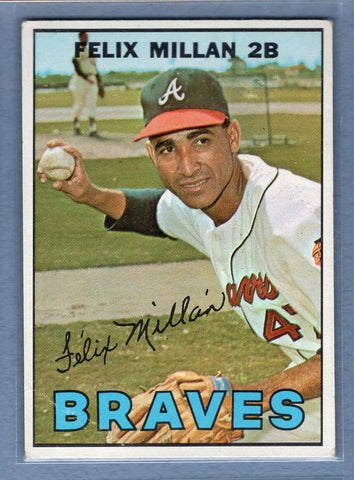 1967 Topps #89 Felix Millan VG-EX  GO446