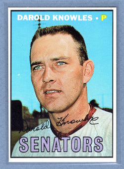 1967 Topps #362 Darold Knowles EX-MT  GO263
