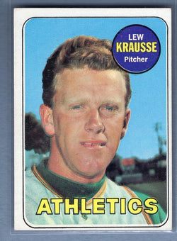 1969 Topps 23 Lew Krausse VG-EX SET BREAK