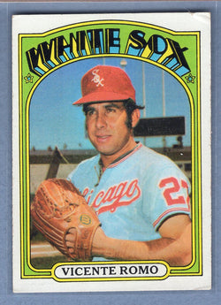 1972 Topps #499 Vicente Romo  VG-EX  GO315