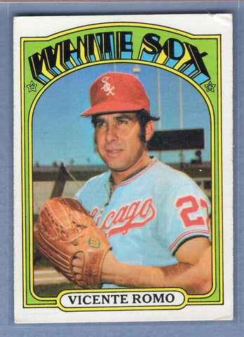 1972 Topps #499 Vicente Romo  VG-EX  GO315
