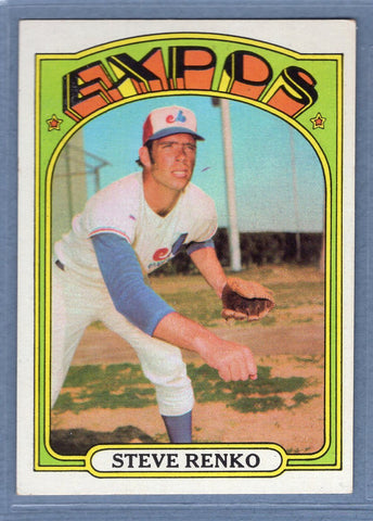 1972 Topps #307 Steve Renko EX-MT   GO464