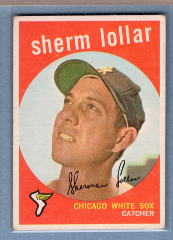 1959 Topps #385 Sherm Lollar (b) VG-EX   GO410