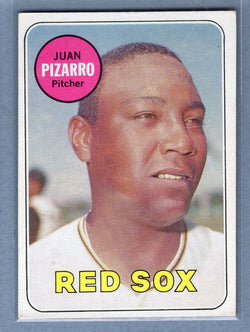 1969 Topps #498 Juan Pizarro EX  GO350