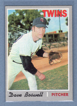 1970 Topps #325 Dave Boswell  EX  GO695