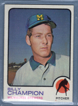 1973 Topps #74 Billy Champion  (a) EX-MT  GO669
